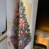 Holiday Time Fiber Optic Christmas Tree 32" with Box