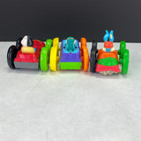 Vintage McDonalds Flip Cars Bugs Bunny 101 Dalmatians Cruella Lot of 3