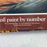 Craft Master Gallery Series II Paint By Number Dusk In the Heartland 1983 NEW