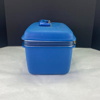 Vintage Samsonite Concord Blue Train Makeup Luggage