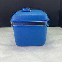 Vintage Samsonite Concord Blue Train Makeup Luggage