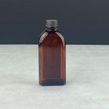 Vintage DB Insect Repellent Amber Glass Bottle Empty