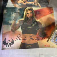 Miranda "Fear The" Maverick UFC Flyweight Fighter Autographed Cards Photos