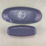 Vintage Royalon Melmac Plastic Melamine Lavender Purple Butter Dish