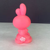 Vintage Easter Unlimited Pink Rubber Rabbit Squeak Toy