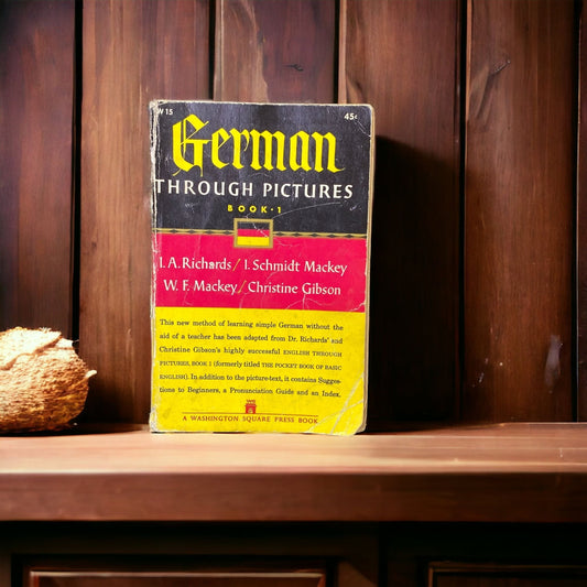German Through Pictures Book 1 Paperback Book Richards Mackey Gibson