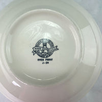 Vintage Paden City Pottery Serving Bowl Garden Lattice Trellis
