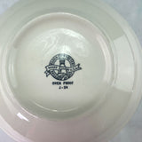 Vintage Paden City Pottery Serving Bowl Garden Lattice Trellis