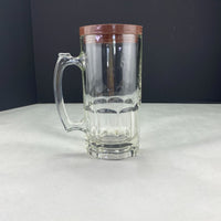 Vintage Hickory Kist Beef Jerky Libbey Glass Mug Advertising Display