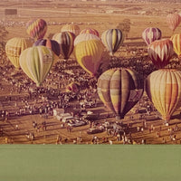 Vintage Photograph Hot Air Balloons 1981 Framed Picture