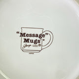 Vintage Valentine Nurse Love Coffee Cup George Good Message Mugs