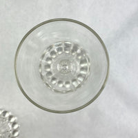 Vintage Anchor Hocking Berwick Boopie Clear Glass Set of 2