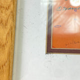 Tasmanian Devil Warner Brothers Linda Jones Authenticated Framed Wall Decor
