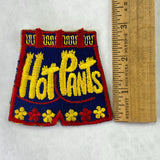 Vintage Hot Pants Sew On Cloth Patch