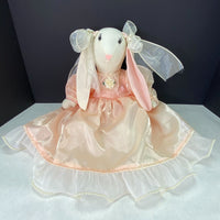 Vintage Handmade Bunny Rabbit Girl Doll