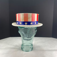 Vintage Political Campaign Frisch Senate Styrofoam Skimmer Hat