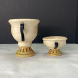 Pottery Urn Vase Planters Set of 2