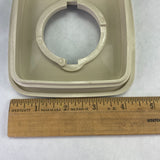 Vintage Oster Blender Replacement Almond Lid and Center Cap Square
