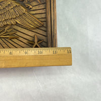 Vintage Avon Faux Wood American Eagle E Pluribus Unum Jewelry Box