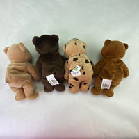 Teddy Grahams Bear Plush Set of 4