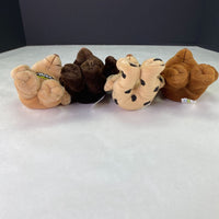 Teddy Grahams Bear Plush Set of 4