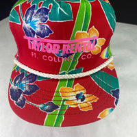 Vintage Taylor Rental Ft Collins Colorado Hawaiian Snapback Advertising Cap Hat