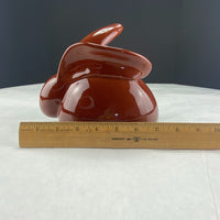 Ceramic Brown Bunny Rabbit Figurine