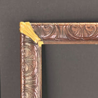 Vintage Embossed Wood Picture Frame Gold Accent 16X 20