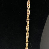 Vintage Sarah Coventry Chain Necklace Gold Tone