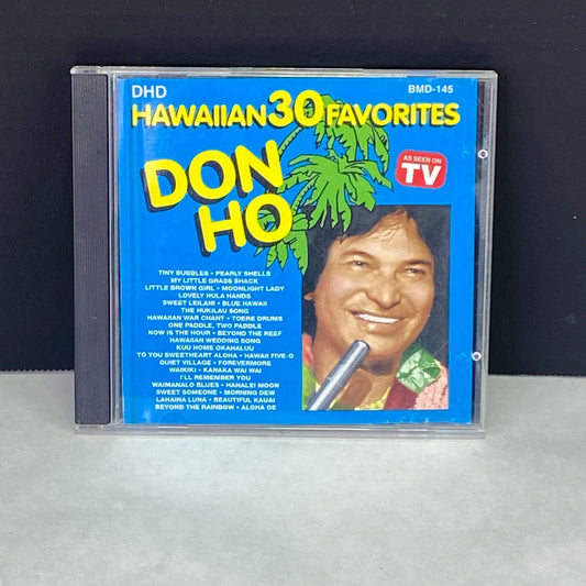 Don Ho 30 Hawaiian Favorites Music CD As Seen On TV
