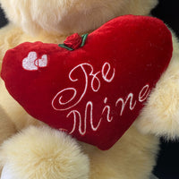 Be Mine Valentine Plush Dog by Fine Toy 20"