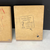 Linoleum Wood Print Block  Lot of 3 American Crayon Company and Other