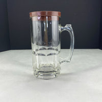 Vintage Hickory Kist Beef Jerky Libbey Glass Mug Advertising Display