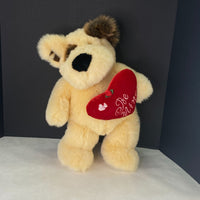 Be Mine Valentine Plush Dog by Fine Toy 20"