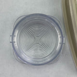 Vintage Oster Blender Replacement Almond Lid and Center Cap Square