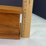 Handcrafted Solid Wood Dresser Vanity Keepsake Storage Box