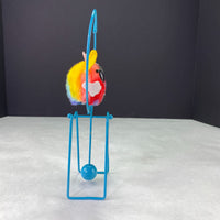 Vintage Valentine Pom Pom Figurine Balance Toy Collectible
