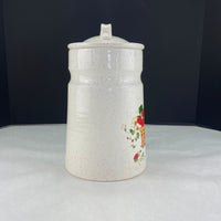 Vintage Treasure Craft Kitchen Cindy Sims Strawberry Canister Jar