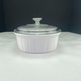 Corning Ware 2.8L French White Oval Baking Dish with Lid