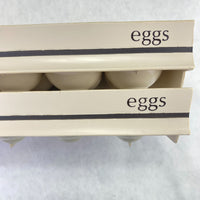 Vintage Pair Refrigerator Egg Trays Holds 16 M-2852 70257-1
