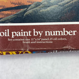 Craft Master Gallery Series II Paint By Number Dusk In the Heartland 1983 NEW