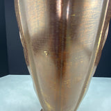 Vintage Art Deco Style Bronze Pottery Vase