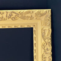 Vintage Lambert Plastic Picture Frame Antique Gold 16x20