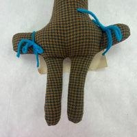 Vintage Hand Made Fabric Gag Gift Dammit Doll 12"