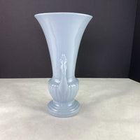 Vintage Chadwick Pottery Trophy Vase Light Blue
