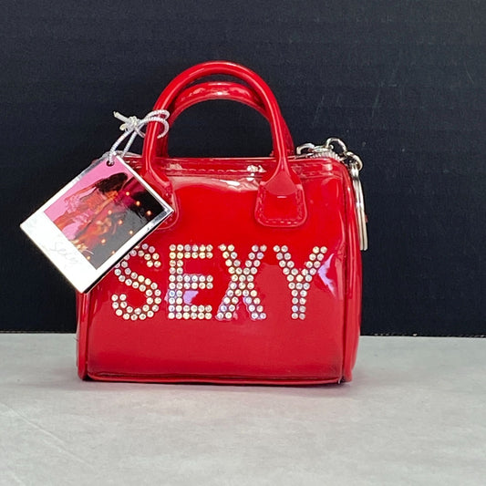 Victoria's Secret Key Chain Coin Mini Purse Sexy Bling Red