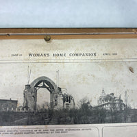 Vintage April 1903 Woman's Home Companion Easter Edition Framed Print