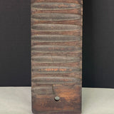 Vintage Primitive Wood Cigar Mold Press Tobacciana Decor