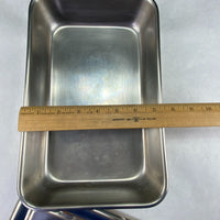 Vollrath Stainless 8312 Chafing Pan and Lid 12" x 7.5" x 2"