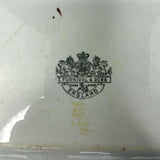Vintage T Furnival & Sons England Copper Tea Leaf Ironstone Platter